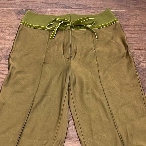NWT Christian Dior Green Pants Size 8 - Picture 3 of 11